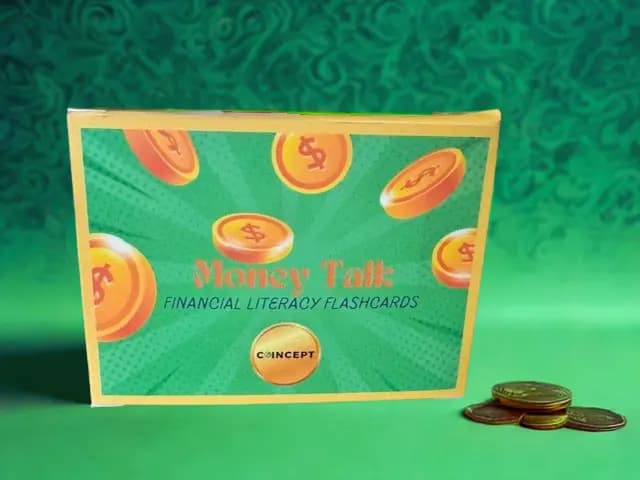 Money Talk Financial Literacy Flash Cards